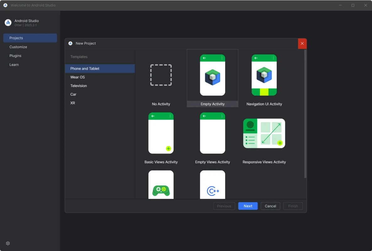 Android Studio UI panel capture for studioandroid.net #6