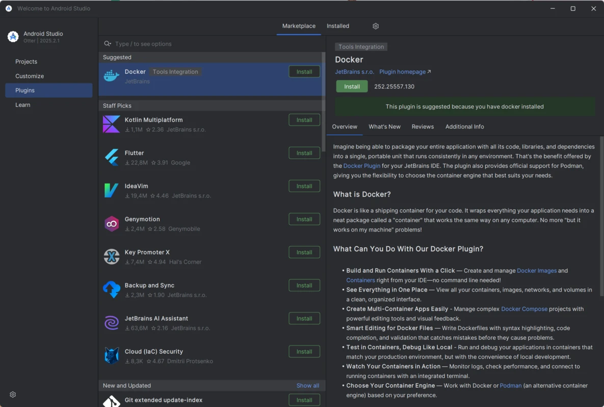 Android Studio UI panel capture for studioandroid.net #7